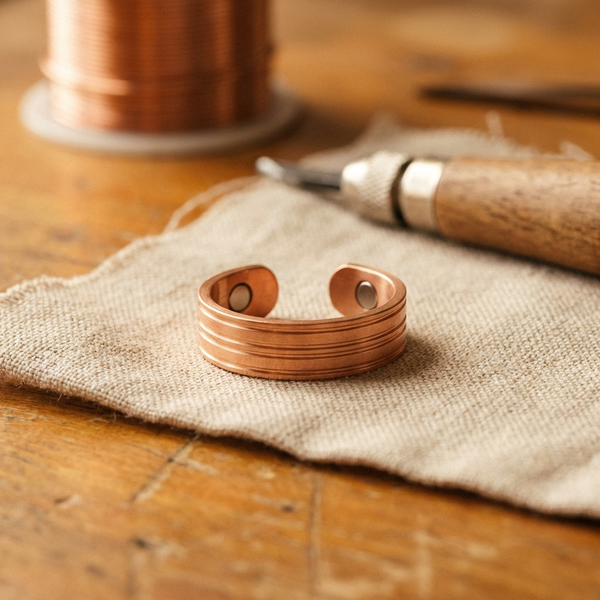 Hazel's Band Copper Ring