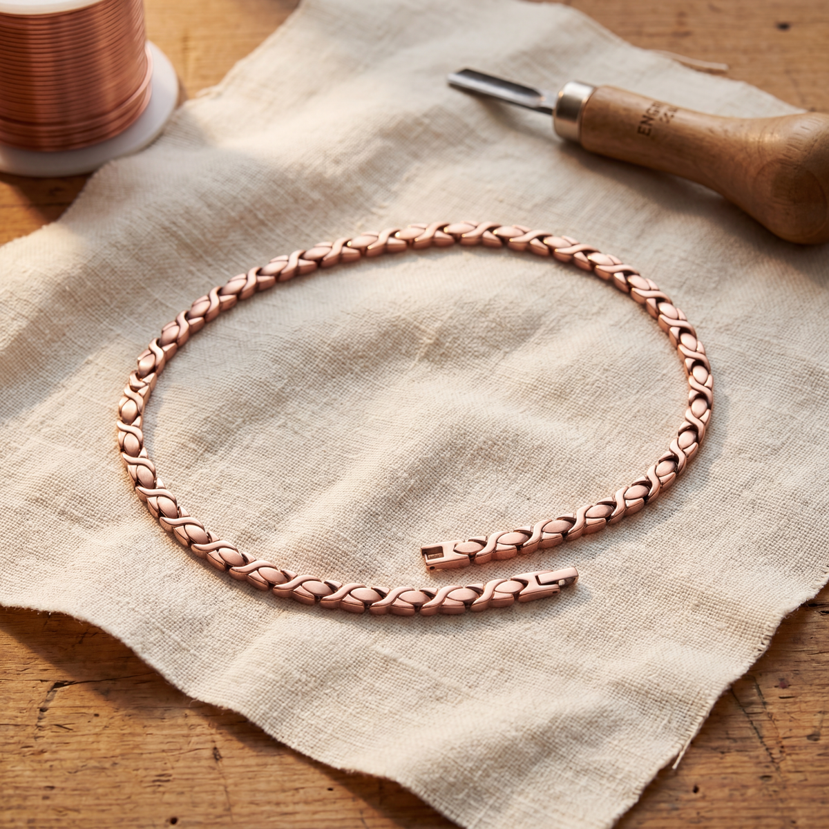 Hazel's Cedar Copper Necklace