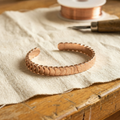 Hazel's Tide Copper Bracelet