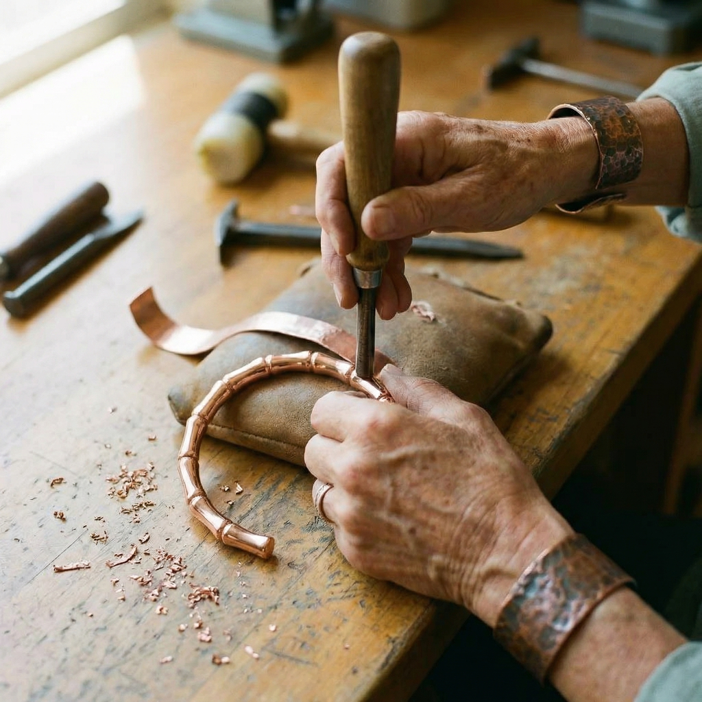 Hazel's Grove Copper Bracelet