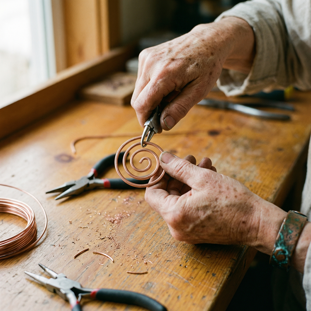 Hazel's Mesa Copper Necklace