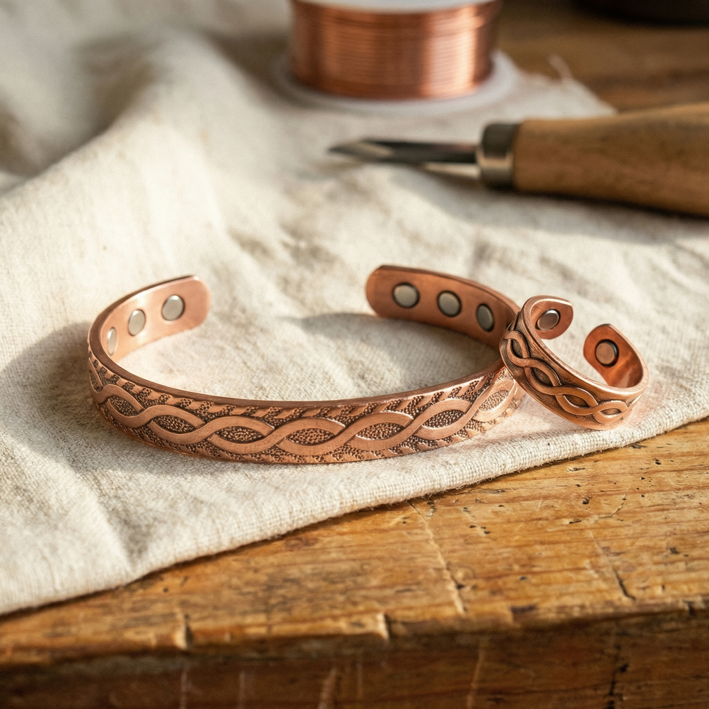 Hazel's Knot Copper Set