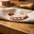 Hazel's Seam Copper Bracelet