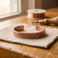 Hazel's Flow Copper Bracelet