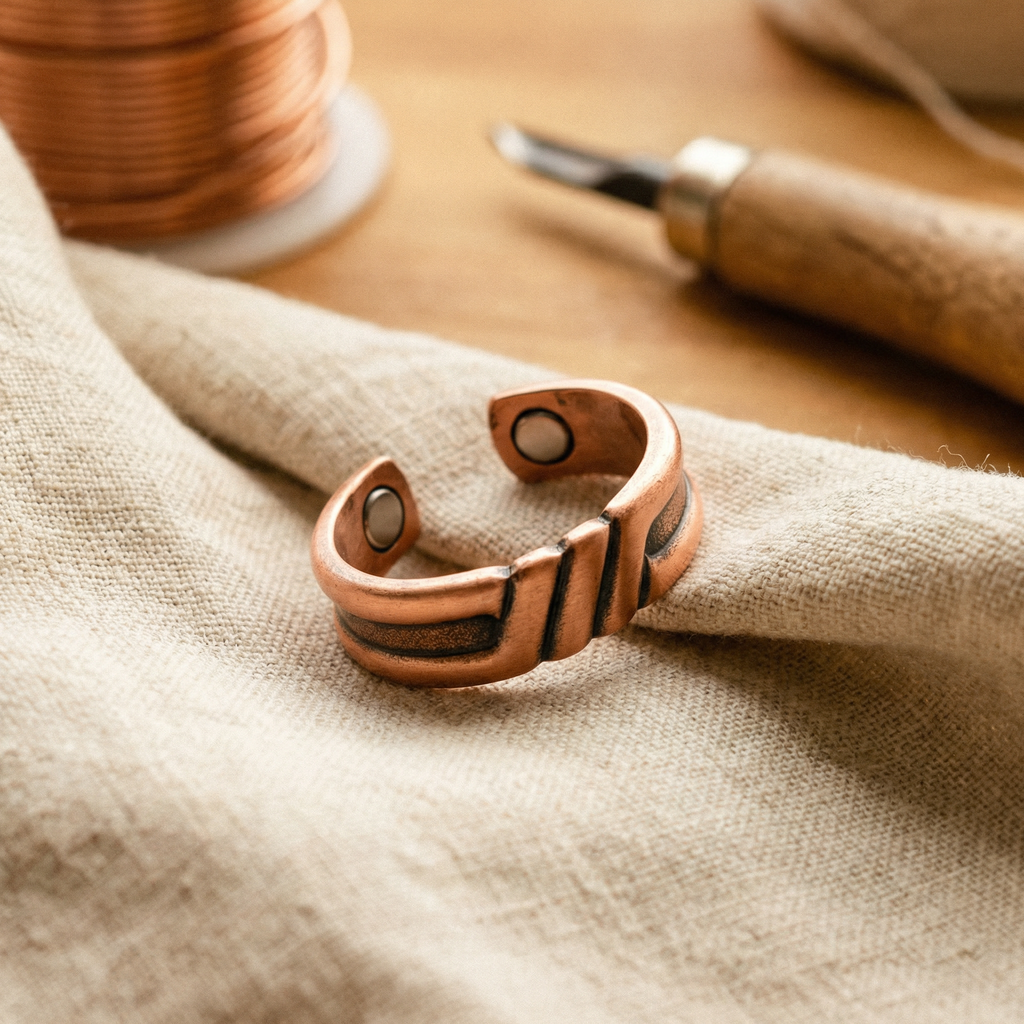 Hazel's Peat Copper Ring