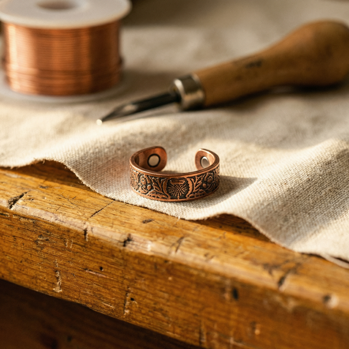 Hazel's Bole Copper Ring