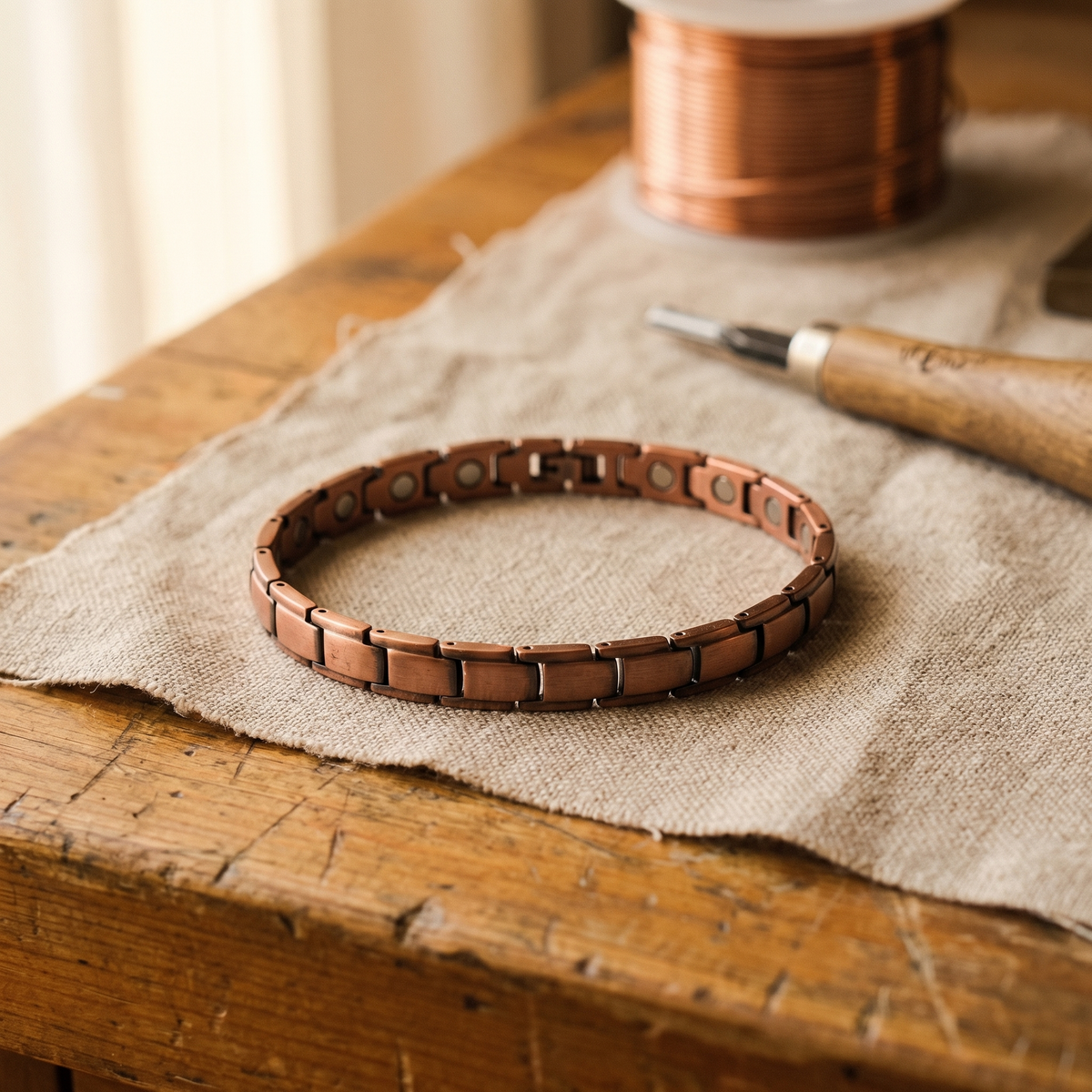 Hazel's Shore Copper Anklet
