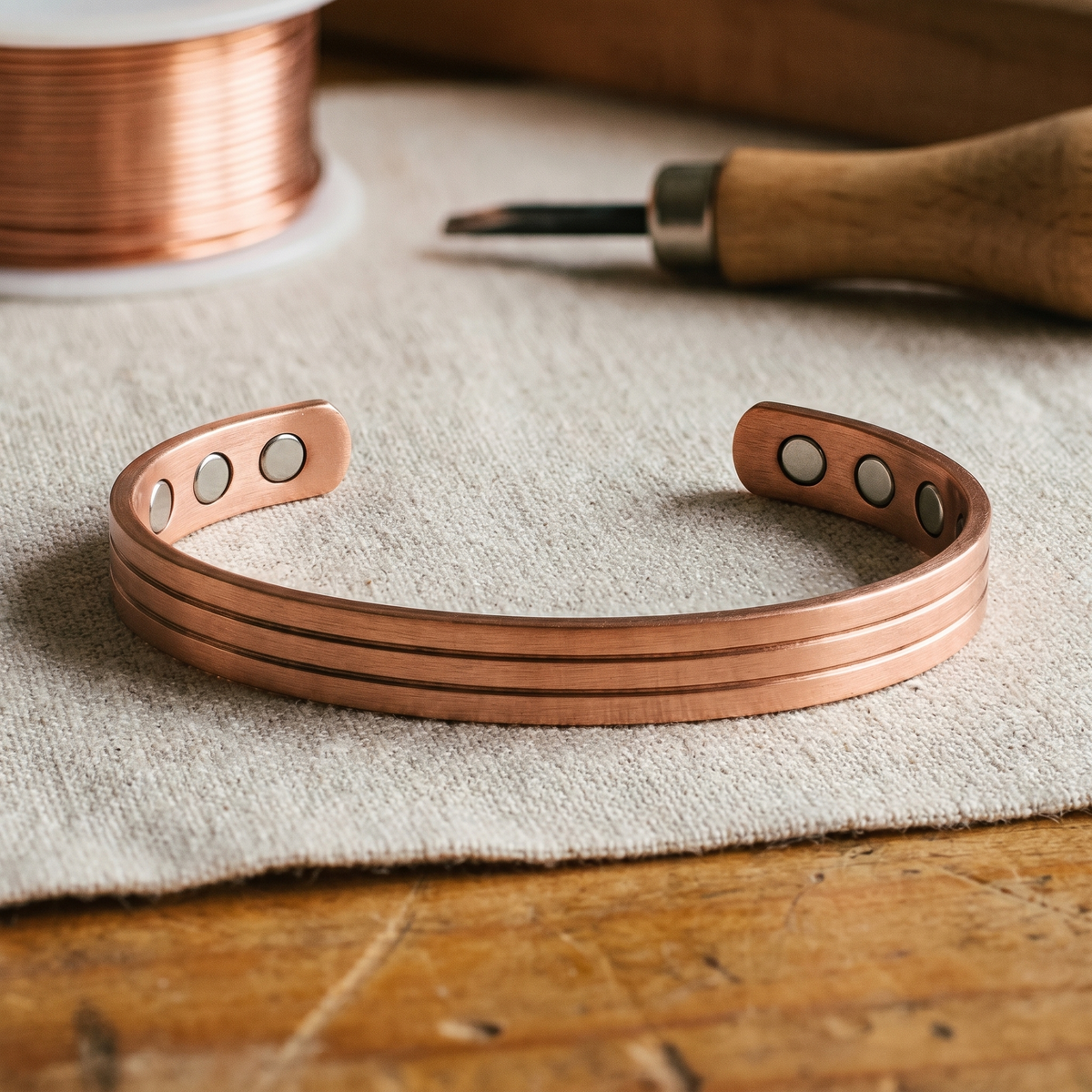 Hazel's Core Copper Bracelet