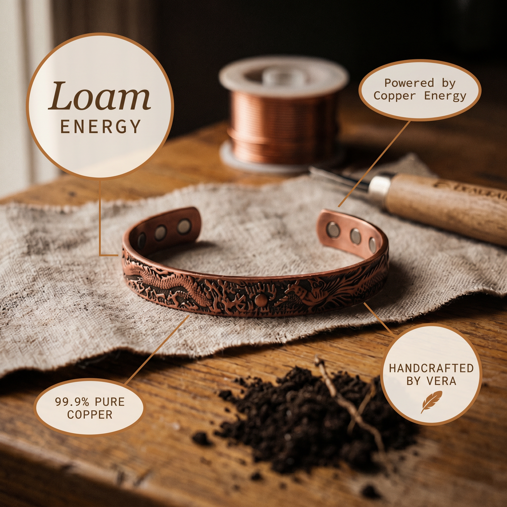 Hazel's Loam Copper Bracelet