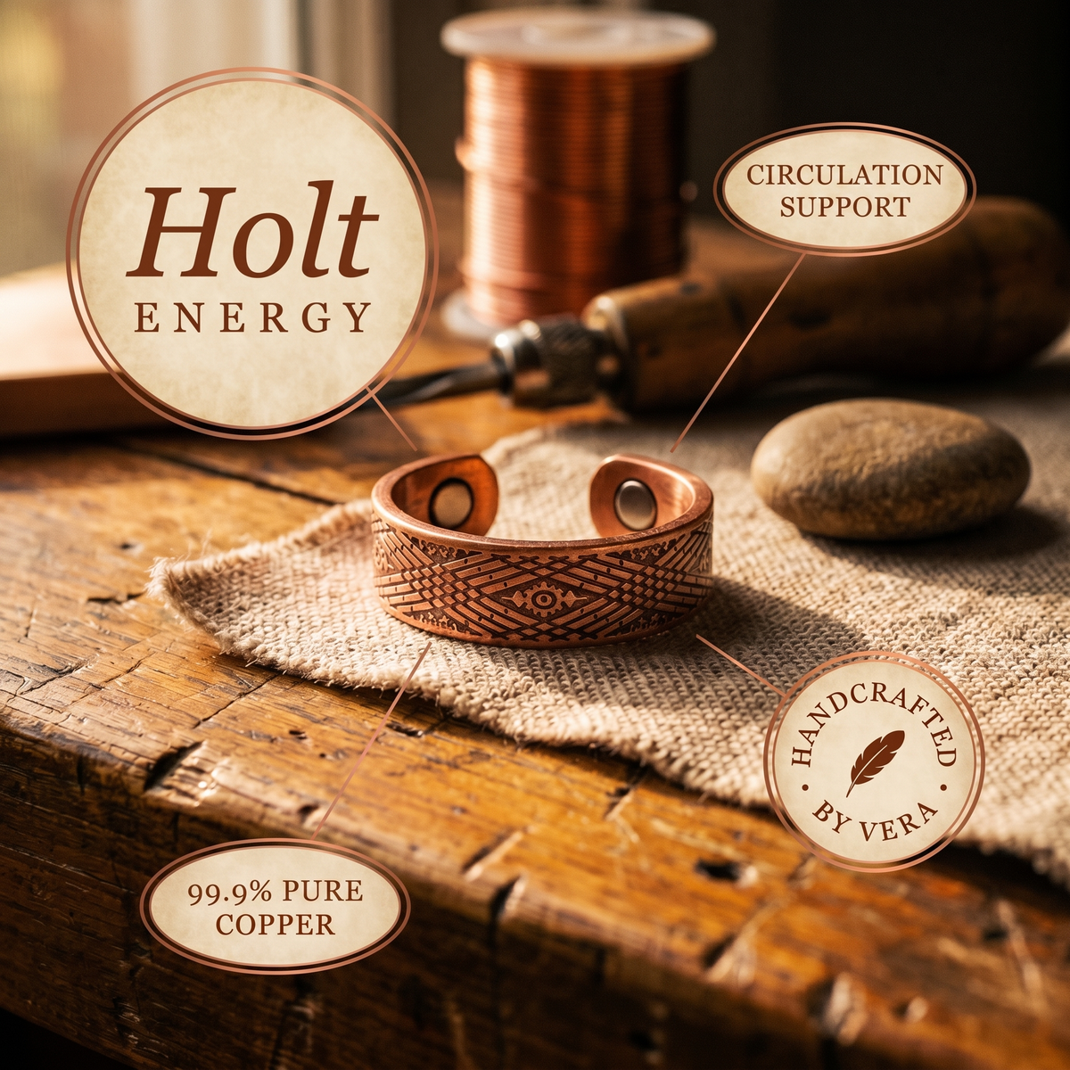Hazel's Holt Copper Ring