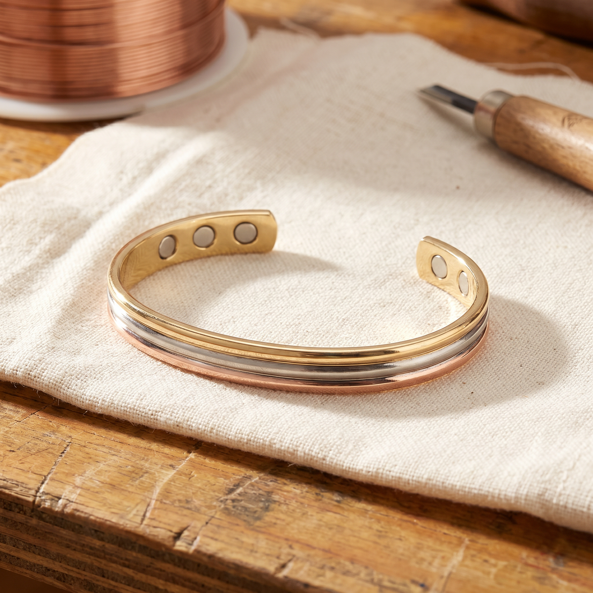 Hazel's Fell Copper Bracelet