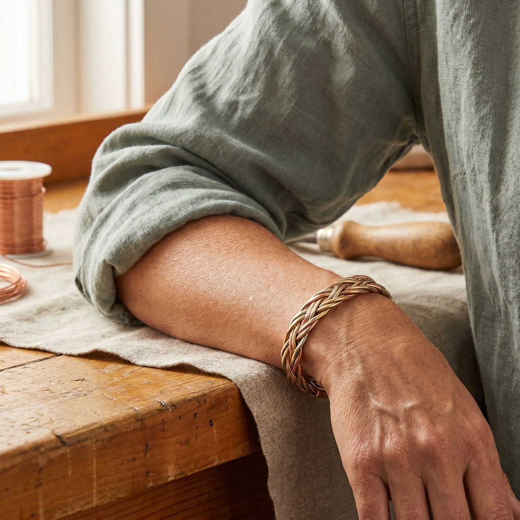 Hazel's Mire Copper Bracelet