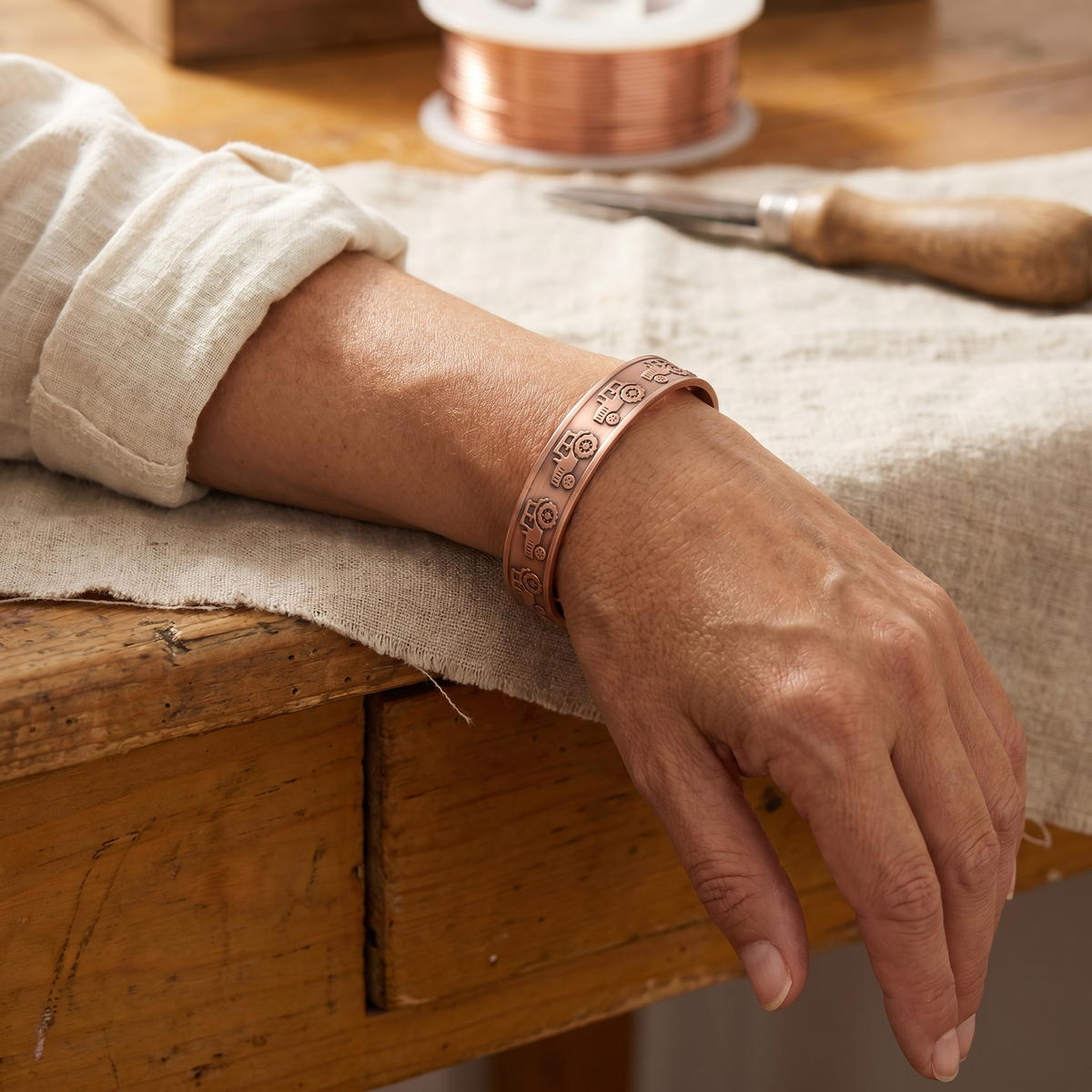 Hazel's Brae Copper Bracelet