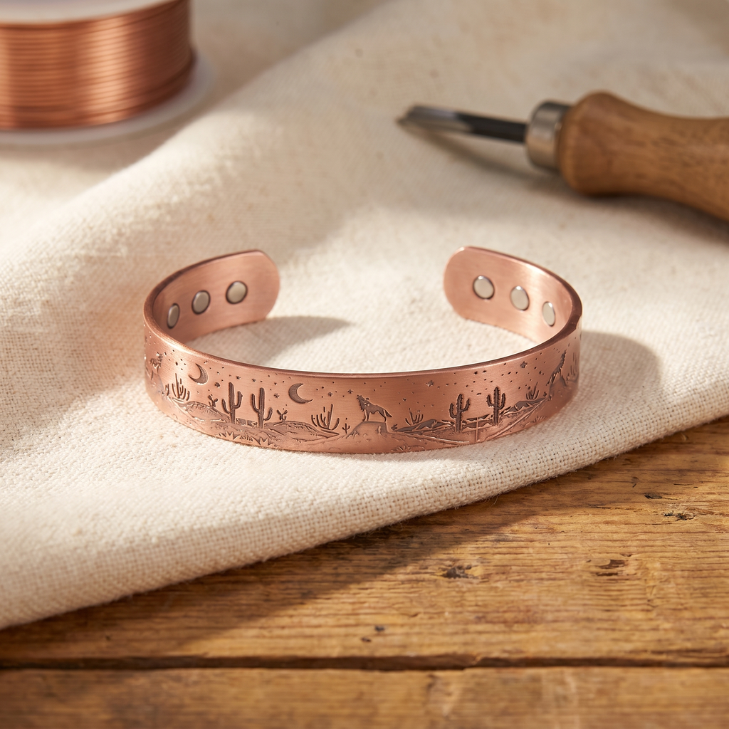 Hazel's Cove Copper Bracelet