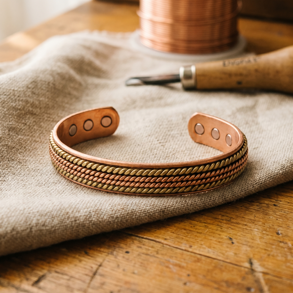 Hazel's Forge Copper Bracelet