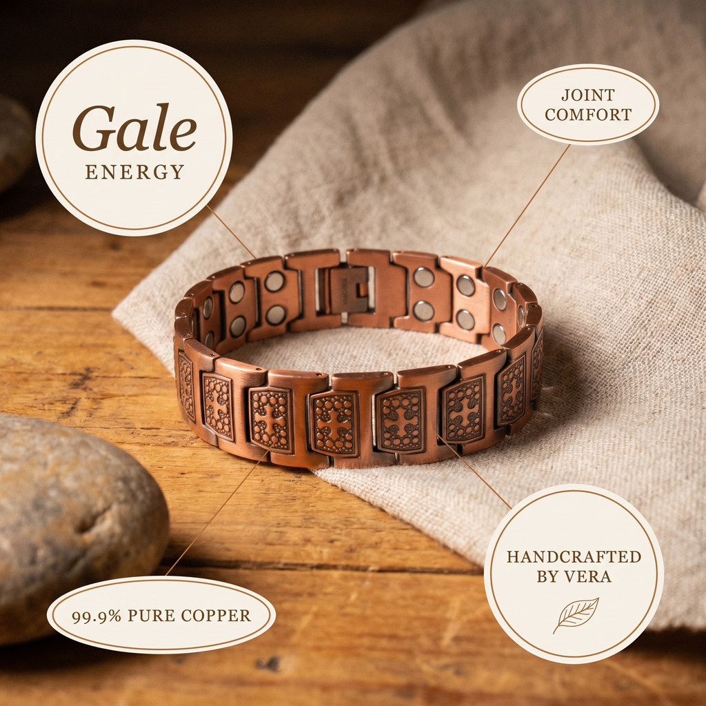 Hazel's Gale Men's Copper Bracelet
