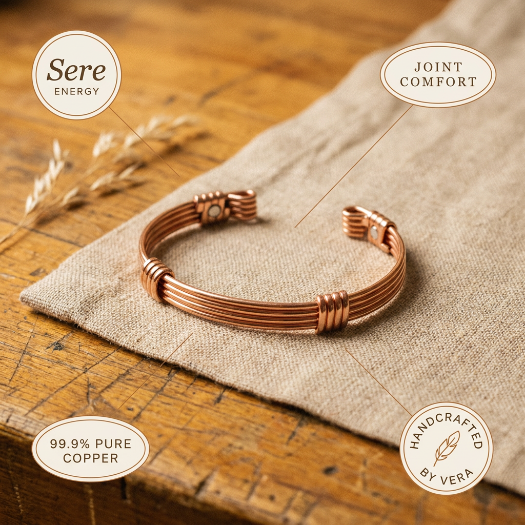 Hazel's Sere Copper Bracelet