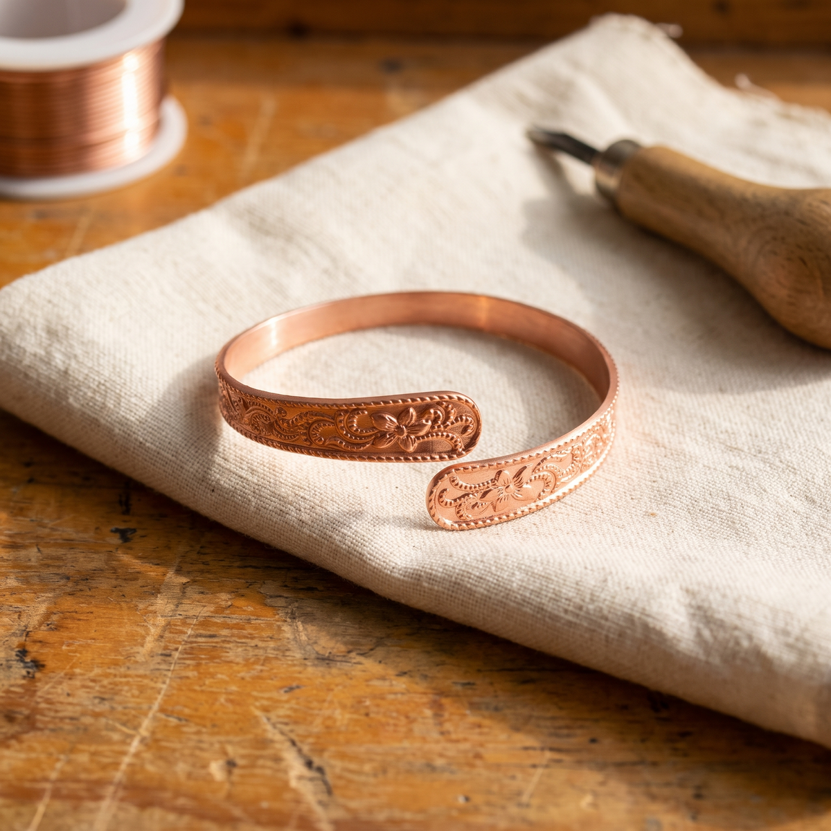 Hazel's Moor Copper Bracelet