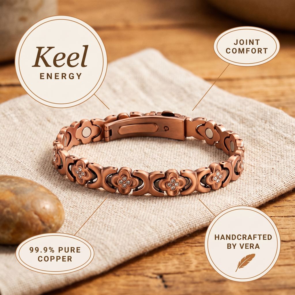 Hazel's Keel Copper Bracelet