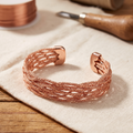 Hazel's Elk Copper Bracelet