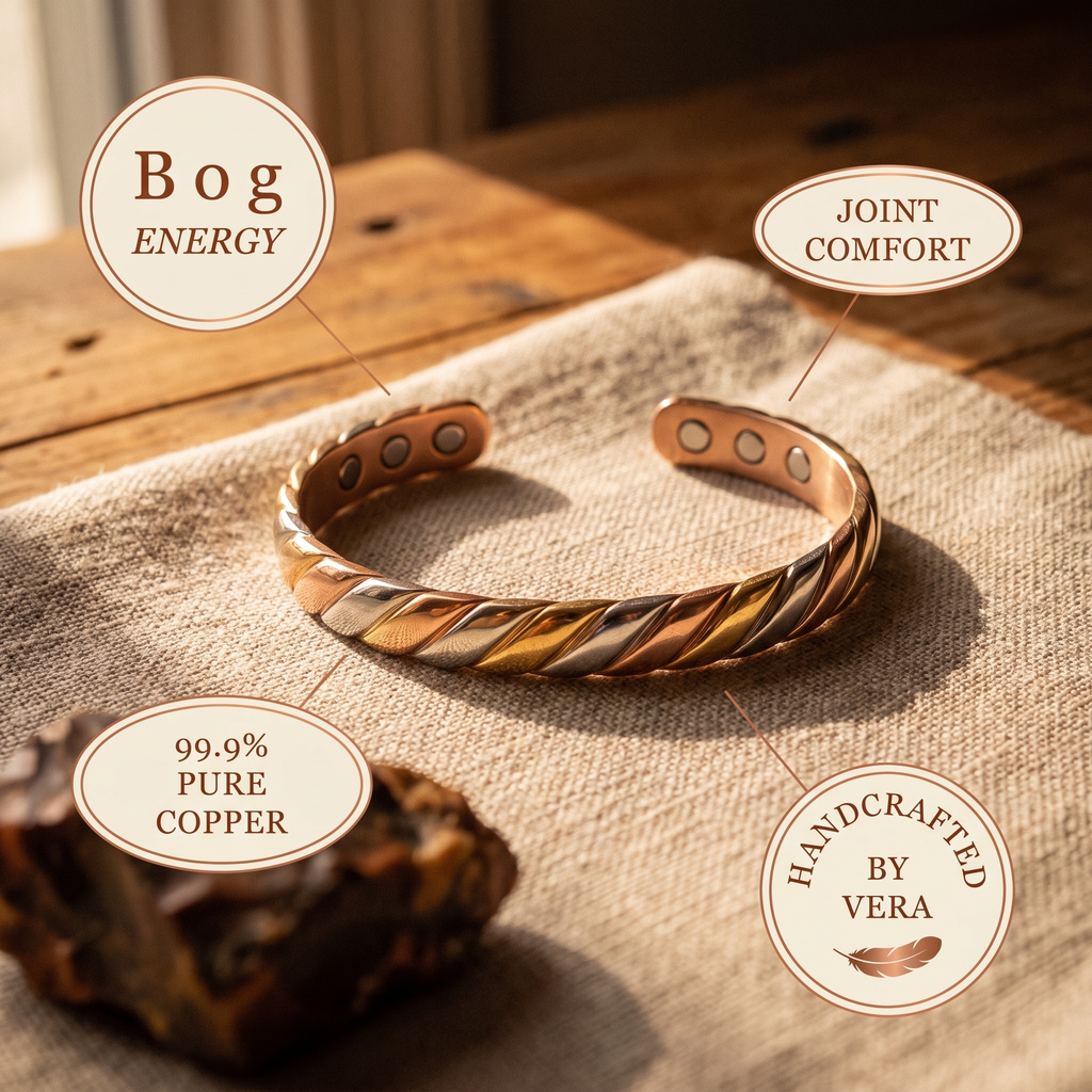 Hazel's Bog Copper Bracelet
