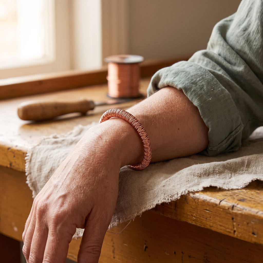 Hazel's Fjord Copper Cuff