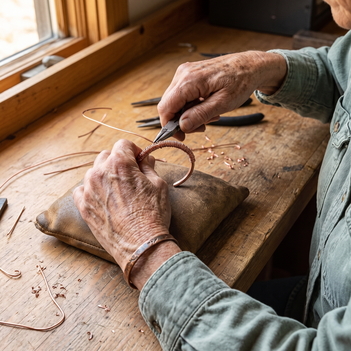Hazel's Fjord Copper Cuff