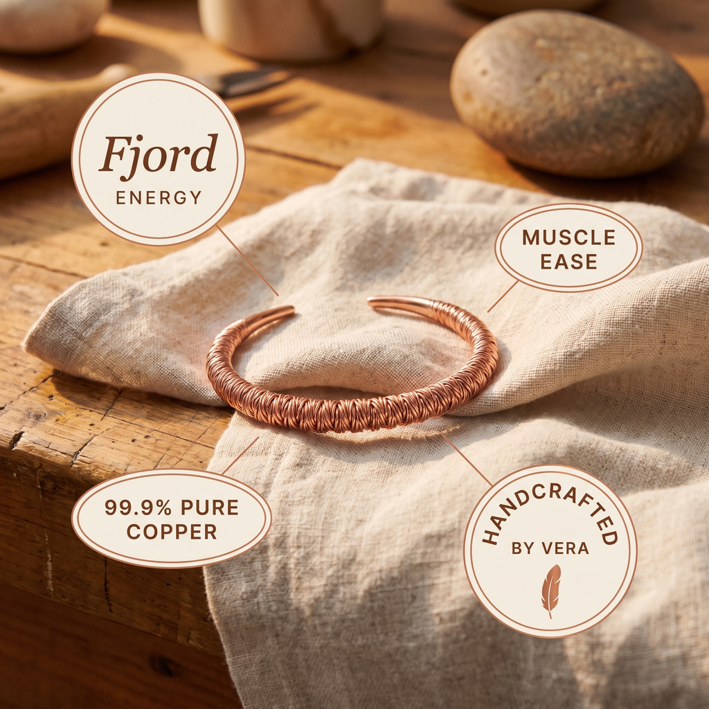 Hazel's Fjord Copper Cuff