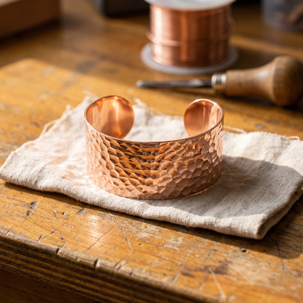 Hazel's Forge Copper Bracelet
