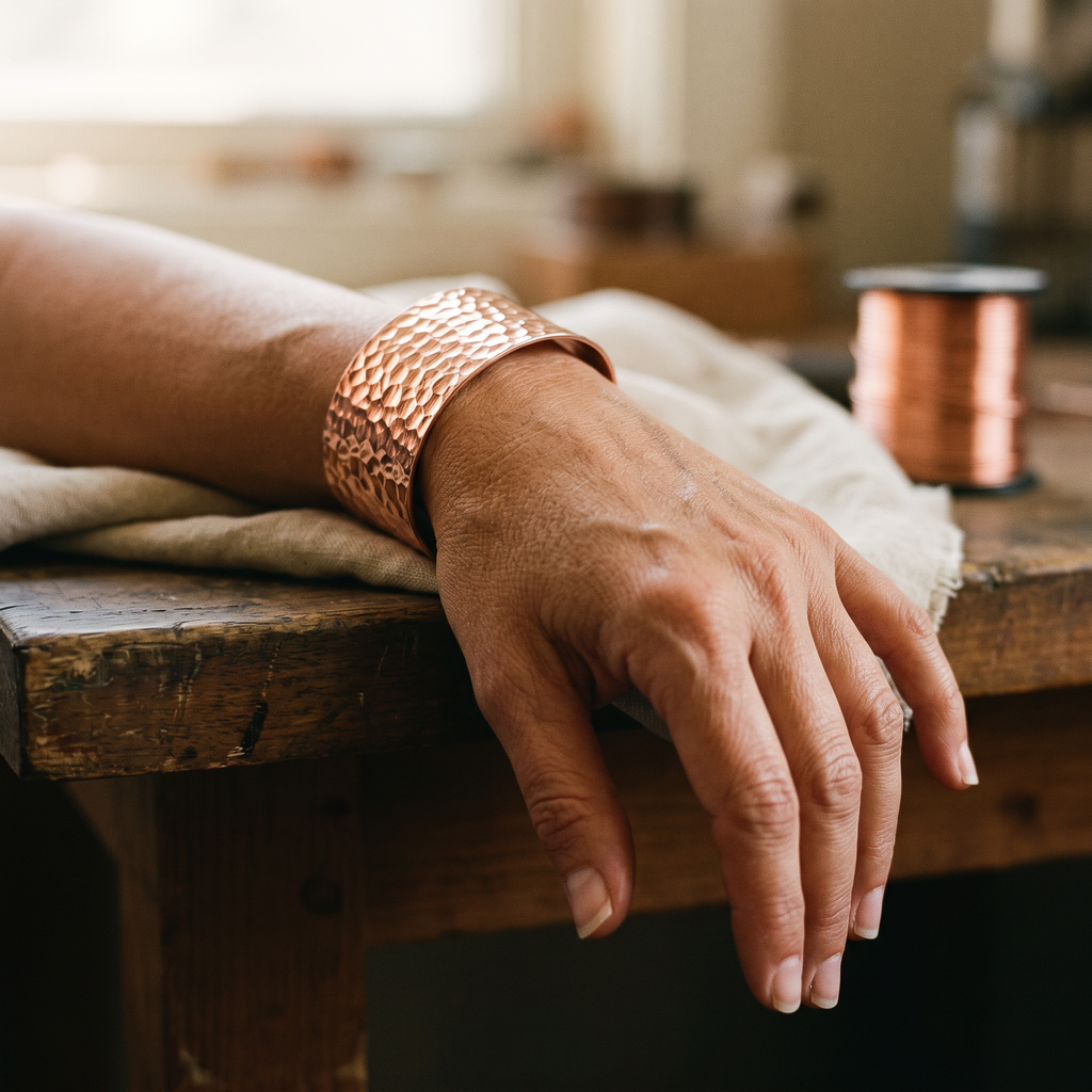 Hazel's Forge Copper Bracelet