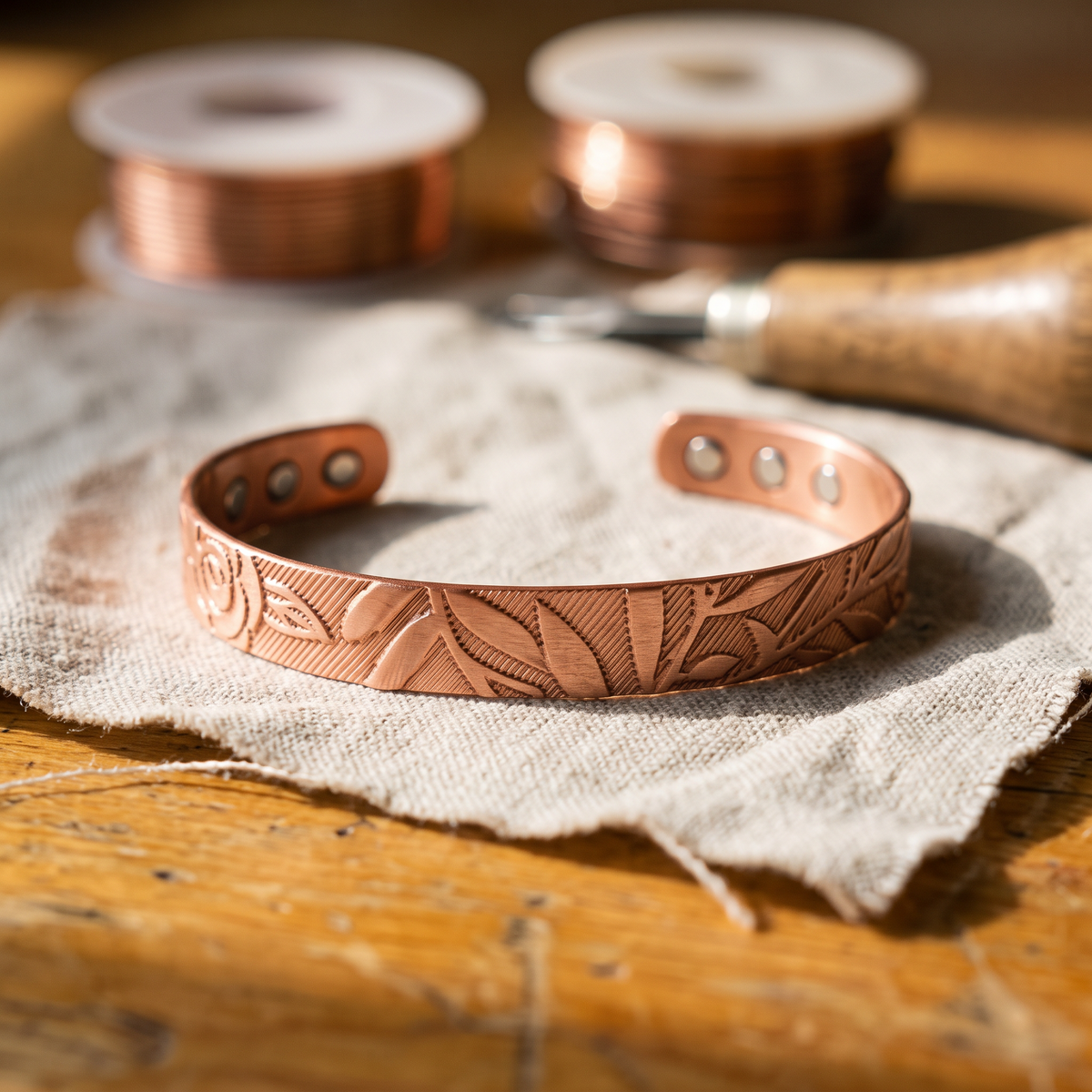 Hazel's Grove Copper Bracelet