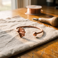 Hazel's Shell Copper Bracelet