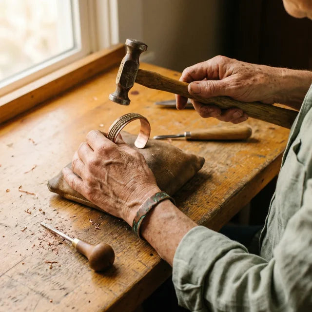 Hazel's Forge Copper Bracelet